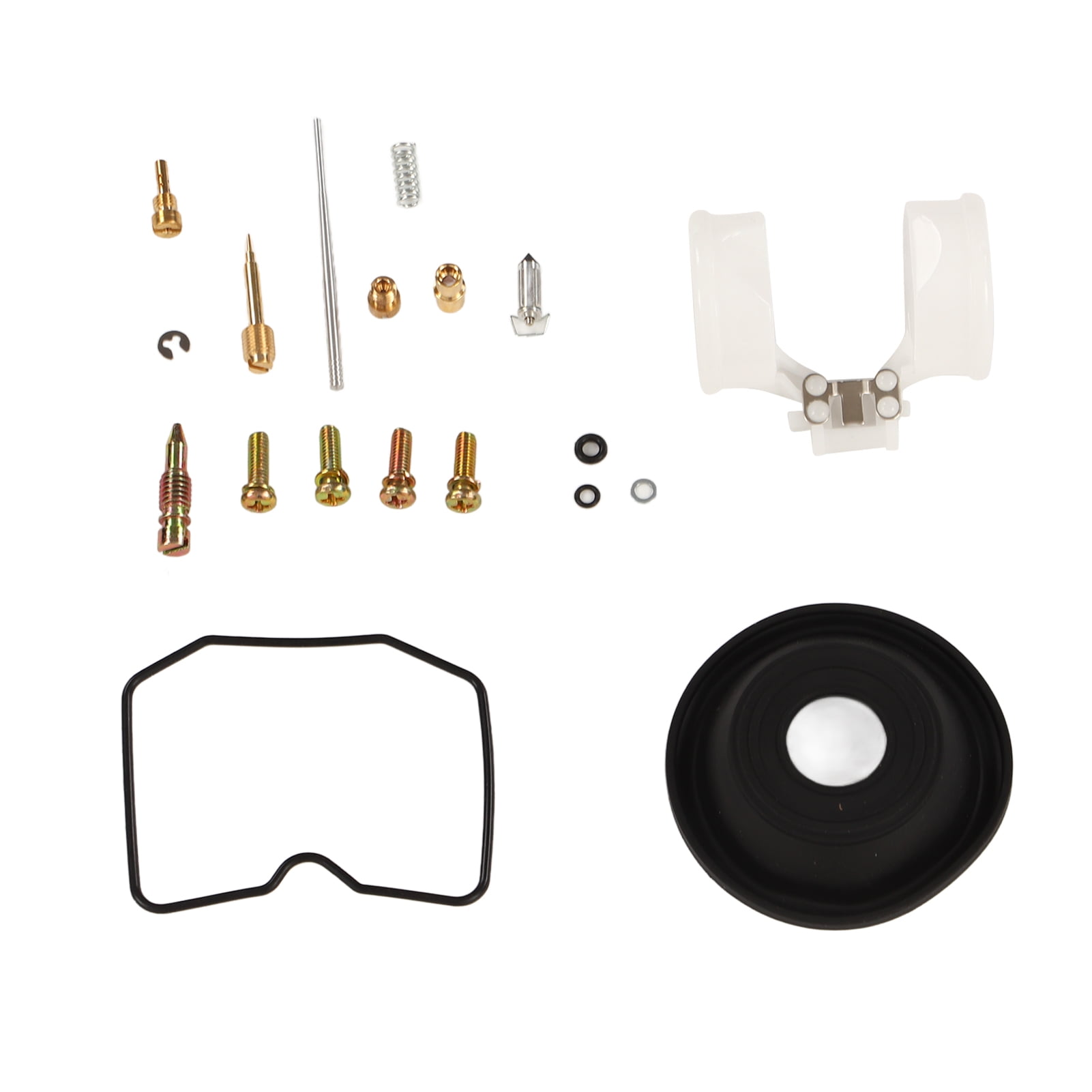 Carb Rebuild Kit, Plunger Diaphragm Carburetor Repair Kit 19pcs Durable