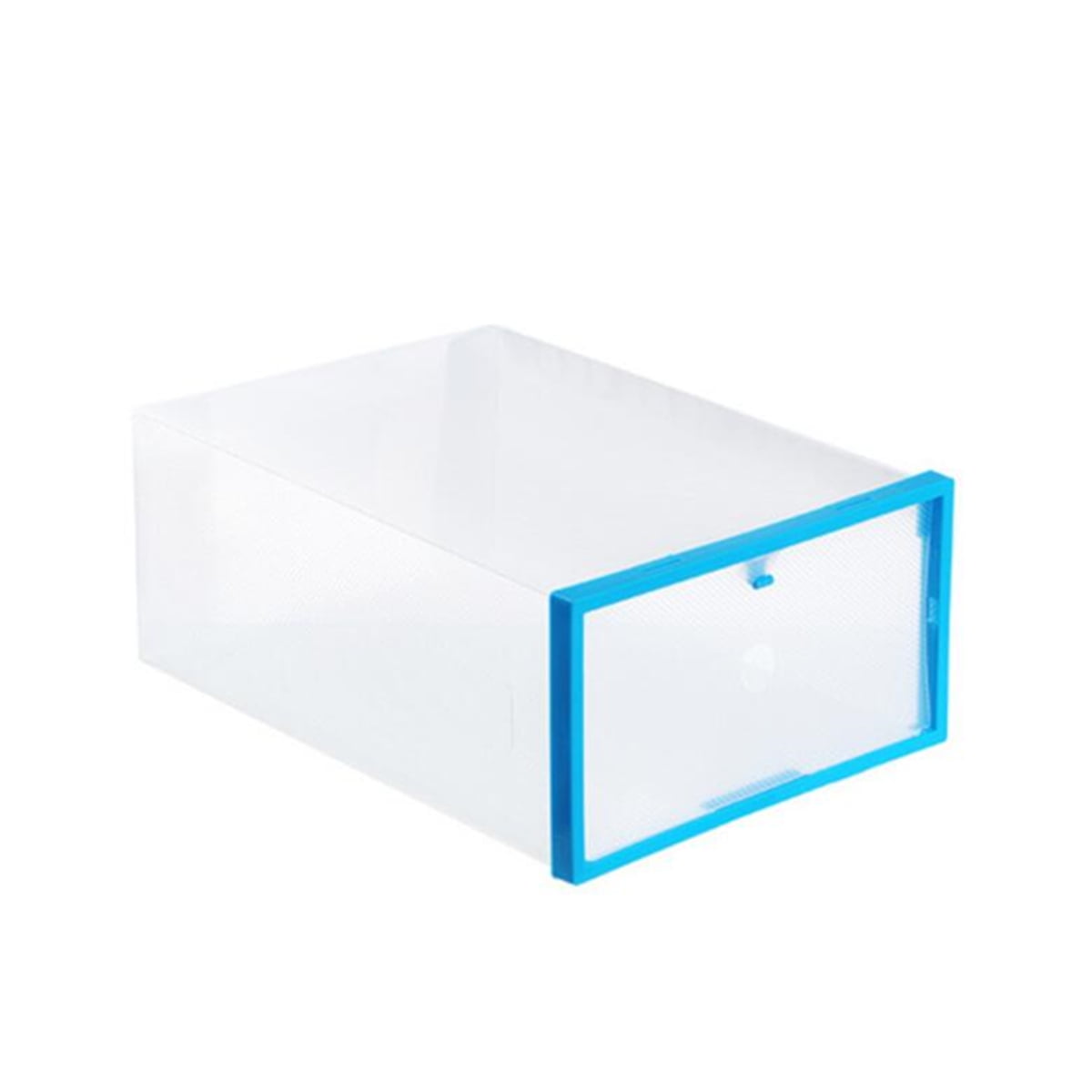 1/6//20PCS Wholesale Foldable Clear Plastic Shoe Box Storage Organizer