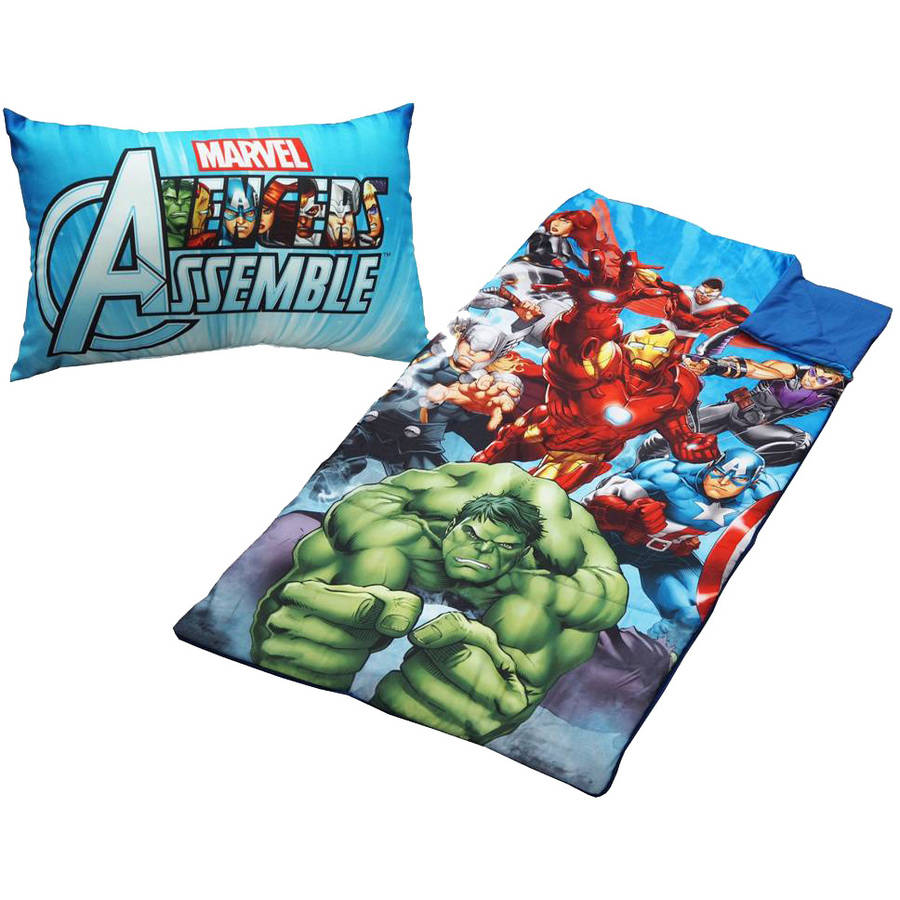 marvel avengers sleeping bag