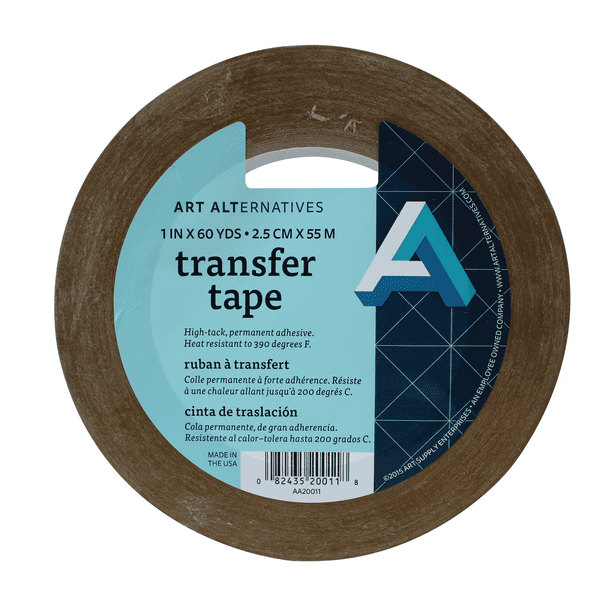 Art Alternatives Transfer Tape, 1" x 60 yds. Roll