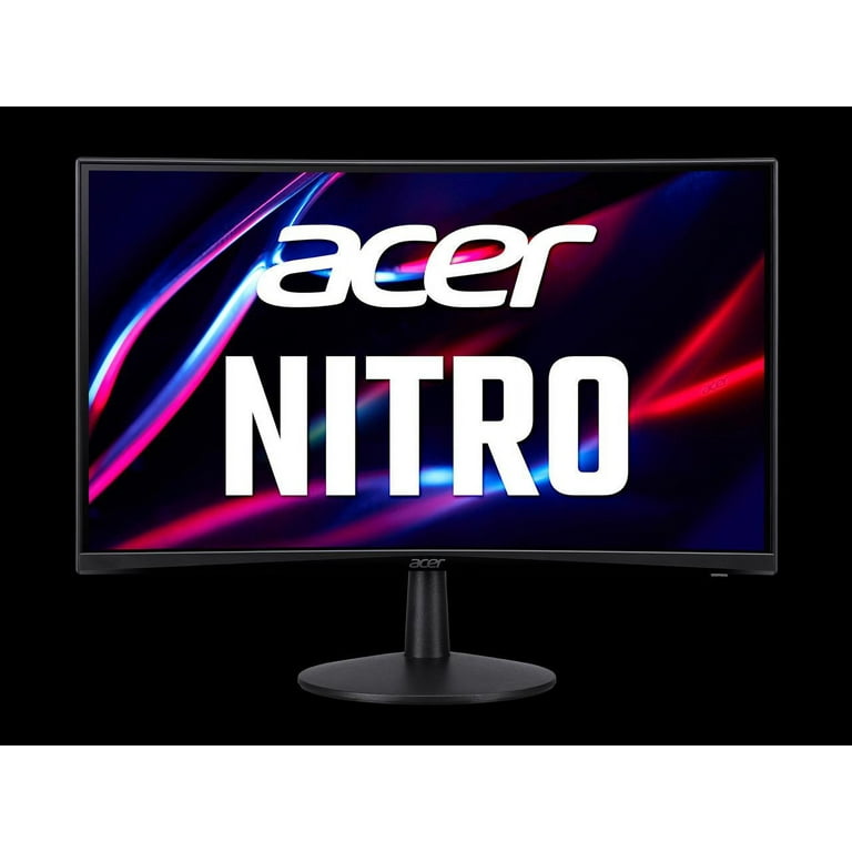 Acer 23.6 165Hz FHD Curved Gaming Monitor 1ms AMD FreeSync Premium, 1920x1080, 1500R, HDMIx2, DisplayPort Nitro ED240Q Sbiip Acer 23.6 165Hz FHD Curved Gaming Monitor 1ms AMD FreeSync Premium, 1920x1080, 1500R, HDMIx2, DisplayPort Nitro ED240Q Sbiip