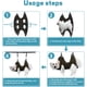 thumbnail image 4 of Juego de 10 piezas de arnés de hamaca para el cuidado de mascotas con cortaúñas, lima de uñas, peine, hamaca transpirable para perros, hamaca de sujeción, arnés de aseo para perros y gatos,, 4 of 5