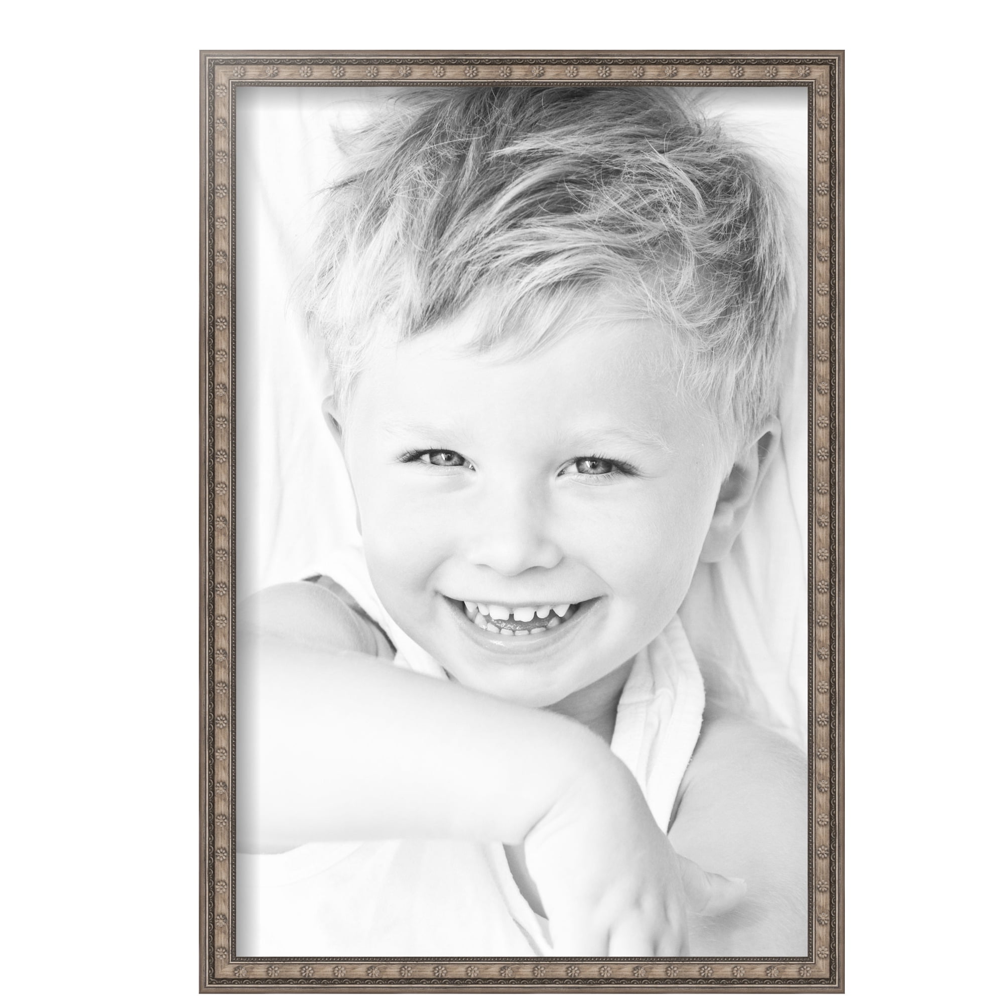 ArtToFrames 12" x 18" Silver Picture Frame, 12x18 inch Multi Wood Poster Frame (WOM-4756)
