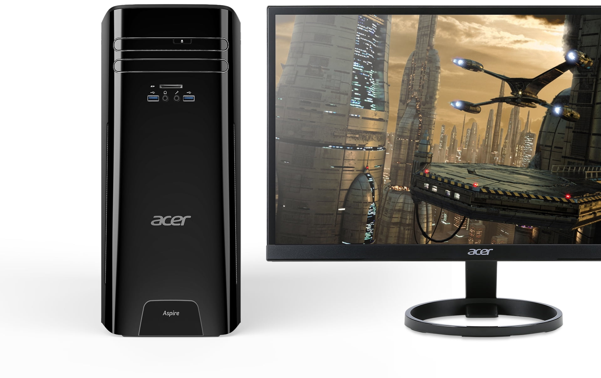 Acer Retail TC-780-UR1B Intel Core i5 7400, 8GB RAM, 256GB SSD HDD