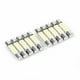 thumbnail image 2 of 3 SMD 5050 Luz de Espejo 10 piezas 3 SMD 29 30 mm 6641 Fusible Bombilla Led Vanidad Espejo Luz Parasol Lámpara Lámpara Blanca Bombilla Fusible Led 6641 Bombilla LED, 2 of 7