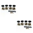 thumbnail image 3 of Sonducket 4pcs Ukulele Tuning Peg Components Fitting Instrument Machine Universal String Music Tuner Replace Accessories Pegs Head Roller Plata 2Conjunto, 3 of 6