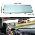thumbnail image 3 of 10" 4K Rearview Mirror Backup Camera, 1080P Full HD Car and Truck Smart Mirror, Dual Front and Rear Cameras, Night Vision, Parking Assist, 3 of 13