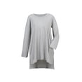 thumbnail image 3 of CATALOG CLASSICS Womens Long Sleeve Pajamas Lounge Set for Women - Grey, 1X, 3 of 7