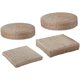 thumbnail image 3 of Tatami Zafu Floor Pillow Natural Seat Meditation Cushion Eco-Friendly Breathable Cushion Hand Made Knitted Straw Flat Seat Cushion/Straw Futon Cushion, 3 of 4