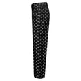 thumbnail image 5 of acuever Cute Polka Dot Pants for Women - High Waisted Wide Leg Casual Jeans, Loose Flowy Trousers, 5 of 7
