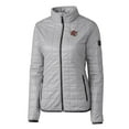 thumbnail image 2 of Women's Cutter & Buck Gray Sacramento River Cats Rainier Primaloft Eco Full-Zip Jacket, 2 of 3