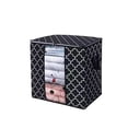 thumbnail image 2 of Foldable Storage Bags with Handles & Window - Large Closet Organizer for Comforters, Clothes, and Bedding, 2 of 7