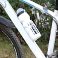 thumbnail image 3 of Botella de agua deportiva blanca antideslizante de 750 ml de grado alimenticio para aventuras ciclistas seguras al aire libre, 3 of 3