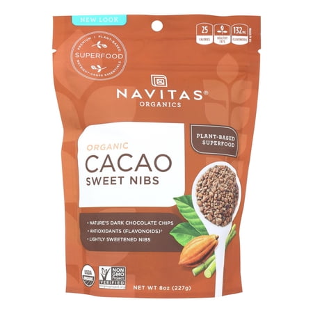 Navitas Naturals Cacao Nibs - Organic - Raw - 16 oz - case of 6