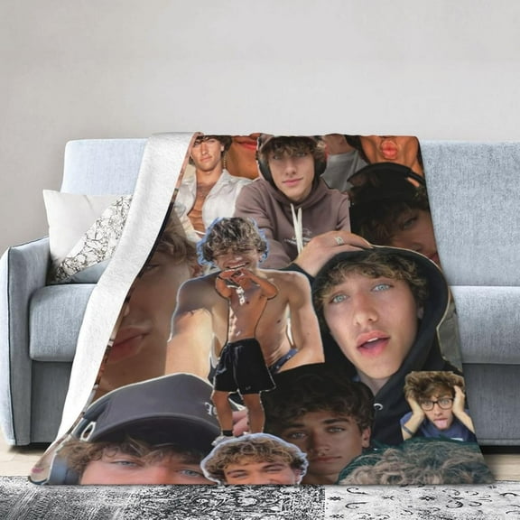 Jeremiah Fisher Fleece Blanket Throw Blanket for Couch - Cozy Luxury Bed Blanket Microfiber and Throws for Sofa