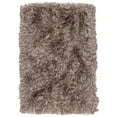 thumbnail image 3 of SAFAVIEH Paris Darwin Plush Polyester Shag Runner Rug, Sable, 2'3" x 12', 3 of 11