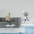 thumbnail image 2 of Figuras de , estatua de , escultura, adorno de mesa, figura decorativa de resina, ideal para sala de estar, oficina, dormitorio o como, 2 of 8