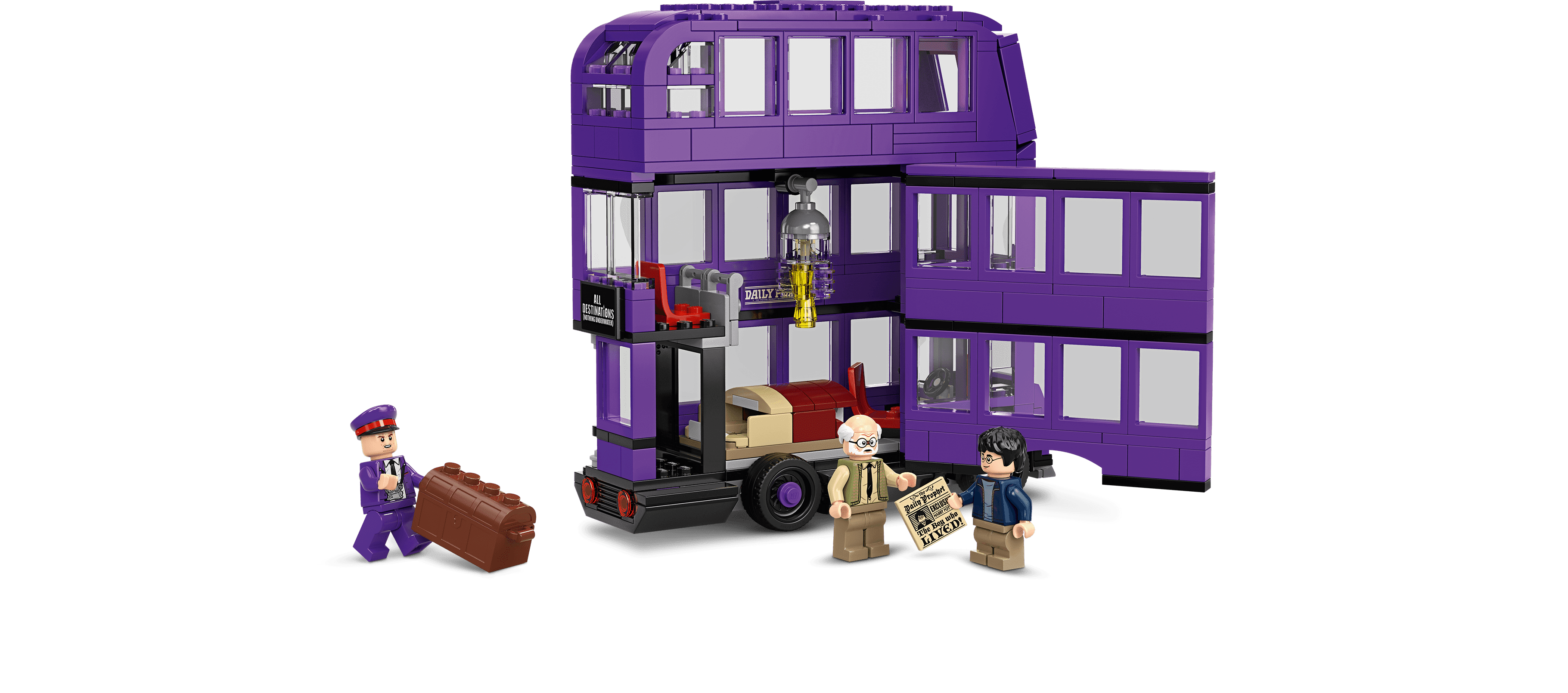 bjerg pessimistisk pilot LEGO The Knight Bus 75957 Building Set (403 Pieces) - Walmart.com