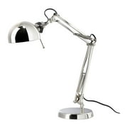 Ikea 601.467.64 Forsa Work Lamp, Nickel Plated