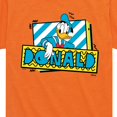 thumbnail image 3 of Disney - Leaning Donald Duck With Nametag  - Toddler & Youth Short Sleeve Graphic T-Shirt, 3 of 5