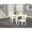 Linen White, variant on 3 Piece Norden Dining Table Set - Linen White