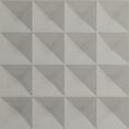 thumbnail image 5 of Ekena Millwork 19 5/8"W x 19 5/8"H Cornelia EnduraWall Decorative 3D Wall Panel, Bright Coat Gold (12-Pack for 32.04 Sq. Ft.), 5 of 6