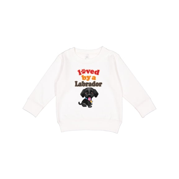 Inktastic Labrador Retriever Dog Black Lab Toddler Sweatshirt