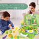 thumbnail image 2 of Juguetes De Cocina Para Niños, Cajas De Juguetes Xtellar Verde, 2 of 4