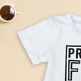 thumbnail image 4 of Baby Boy Outfit Pretty Fly For A Little Guy Letter Print Short Sleeve Top And Solid Drawstring Shorts 2-Piece Set, 4 of 6