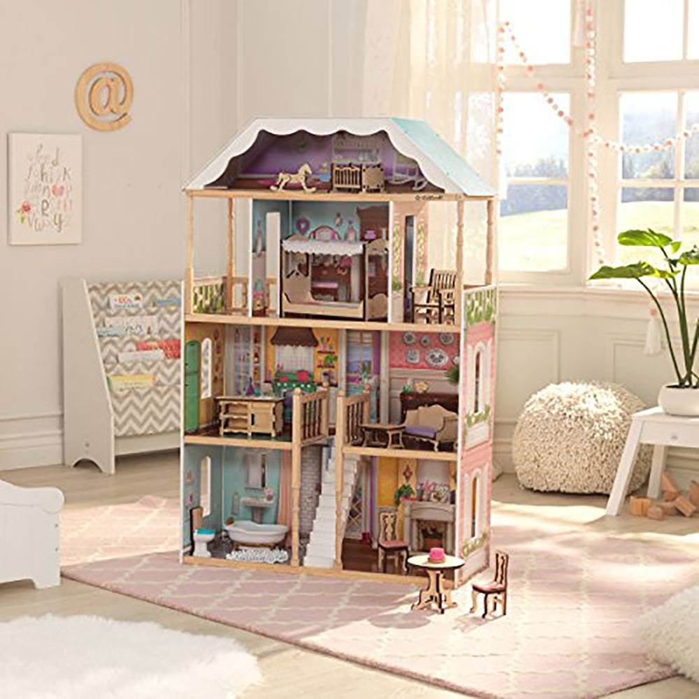 Kidkraft charlotte dollhouse with ez kraft assembly discount