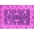 thumbnail image 1 of Ahgly Company Indoor Rectangle Oriental Pink Industrial Area Rugs, 6' x 9', 1 of 4