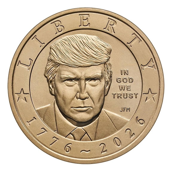 Collectible Donald J Trump 2026 - Single Coin, Philadelphia