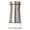Silver, variant on Salt And Pepper Shaker Set with Glass Base, Stainless Steel Spice Containers, Seasoning Bottles for Kitchen, Dining Table, And Pantry, 4 Seasoning Bottles