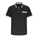 thumbnail image 5 of pstuiky Camisas de vestir de manga corta para hombre, Camisa informal de manga corta con cuello vuelto, cómoda y lisa, para hombre camisas casuales para hombre m, 5 of 6