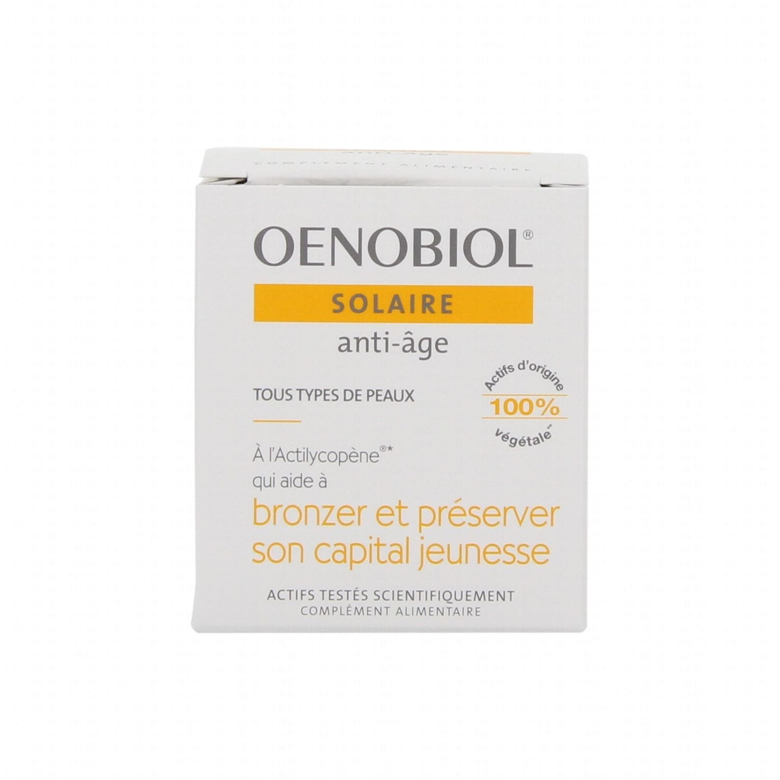 Oenobiol Solaire Anti Age 30 Capsules