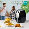 thumbnail image 1 of Ultrean 4 Liter Electric Hot Air Fryer, with Digital LCD Display and Non-Stick Skillet, 1 of 5