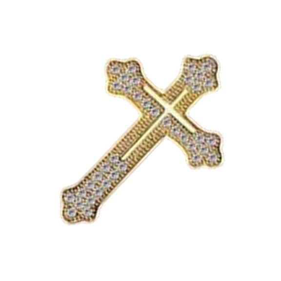 SIEYIO Modern Men's Crosses Brooch Lapel Pin Classical Men's Crosses Lapel Pin for Business Meetings and Fashion Enthusiasts