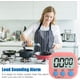 thumbnail image 3 of Temporizador magnético de cocina con pantalla LCD grande (en polvo), temporizadores para cocinar, estudiar, alarma fuerte y temporizador de cuenta regresiva, 3 of 5