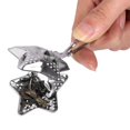 thumbnail image 4 of Stainless Steel Loose Tea Infuser Leaf Strainer Filter Diffuser Herbal Spice Star Pincher, 4 of 8