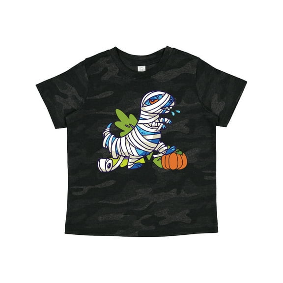 Inktastic Halloween Dinosaur Mummy Boys or Girls Toddler T-Shirt