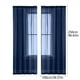 thumbnail image 2 of Mejora la privacidad sin renunciar a la luz: ¡impresionantes cortinas semitransparentes de colores lisos para cualquier estancia!, 2 of 7