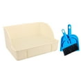 thumbnail image 2 of Cage Toilet Bedding Box Small Litter Pan Rabbit Litter Bin Toilet for Rats Small Blue B, 2 of 8
