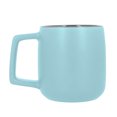 thumbnail image 1 of Taza de cerámica con acabado mate y asa rectangular., 1 of 1