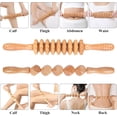 thumbnail image 5 of Herramientas Kit de drenaje linfático 7 en 1, masajeador de madera, herramientas para esculpir el cuerpo para aliviar el dolor muscular, anticelulitis, 5 of 5