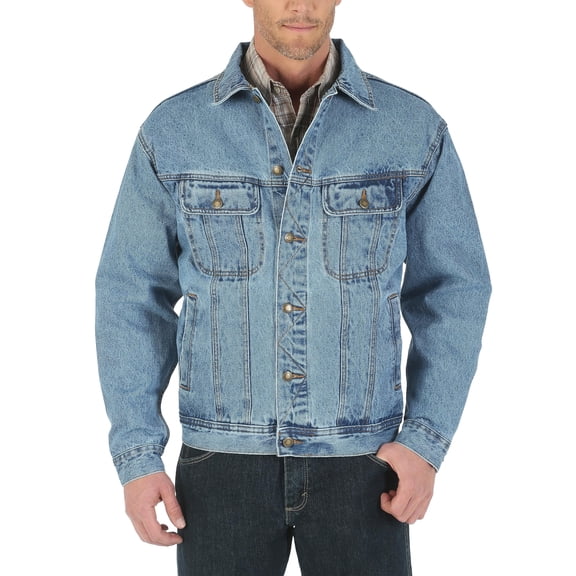 Wrangler Men's Unlined Denim Jacket,Vintage Indigo,Medium