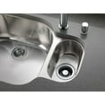 Delta Kitchen Sink Flange and Strainer, Champagne Bronze