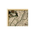 thumbnail image 4 of Historic Map - Utrecht Province Netherlands - Visscher 1681 - Vintage Wall Art, 4 of 4