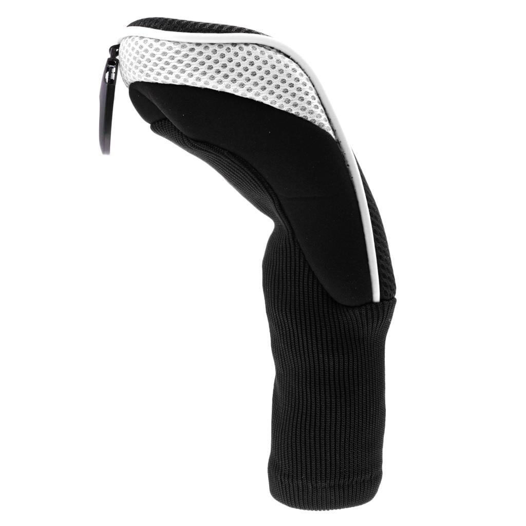Axioma 3x Golf Hybrid Club Head Covers with Interchangeable No. Tag (3, 4, 5, 7, X) UT Head Cover