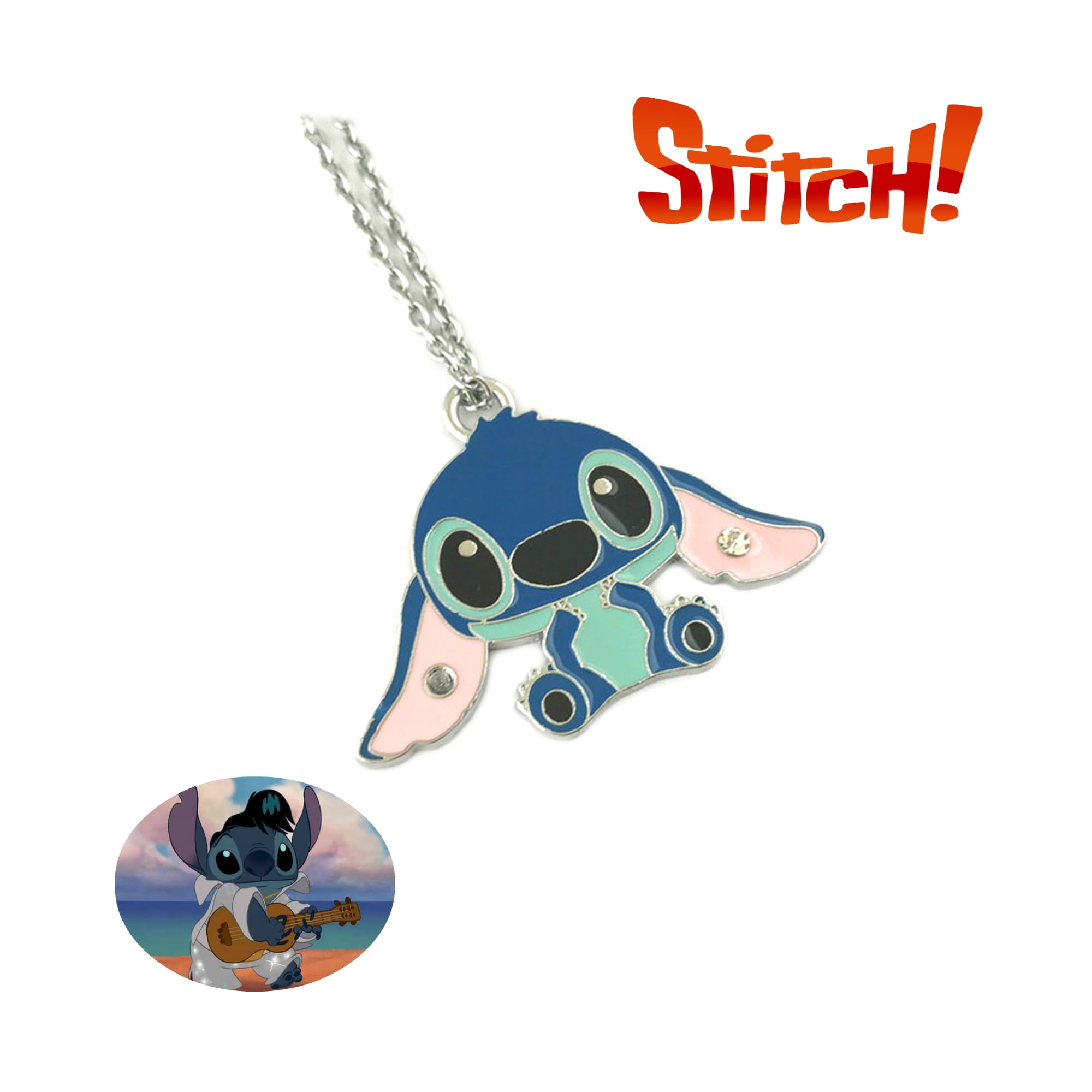Disney's Lilo and Stitch Necklace Pendant Stitch Classic Moviess