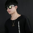 thumbnail image 4 of Stylish Stainless Steel Earphone Pendant Necklace, Men's Style, 4 of 5